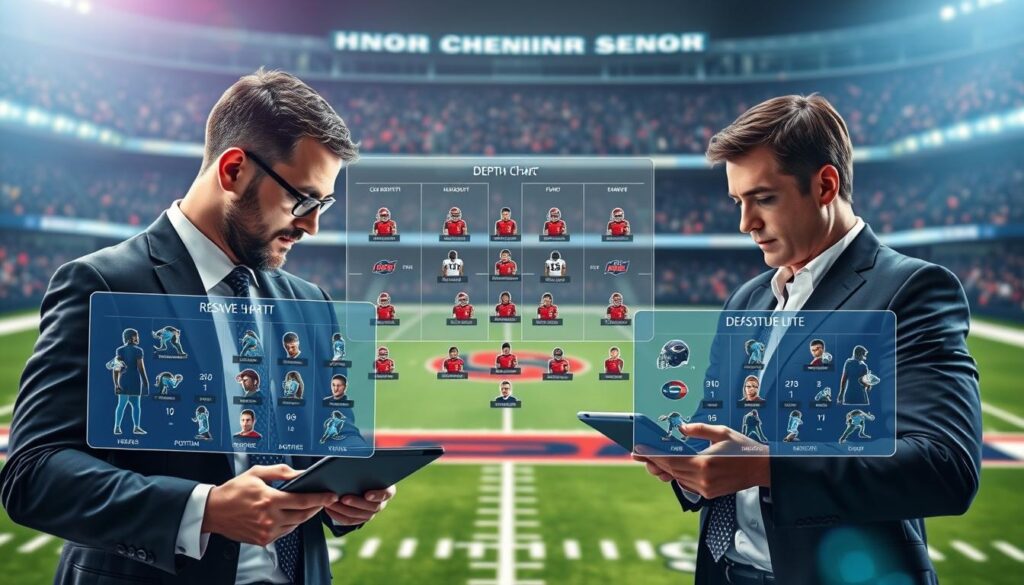 NFL depth by position analysis