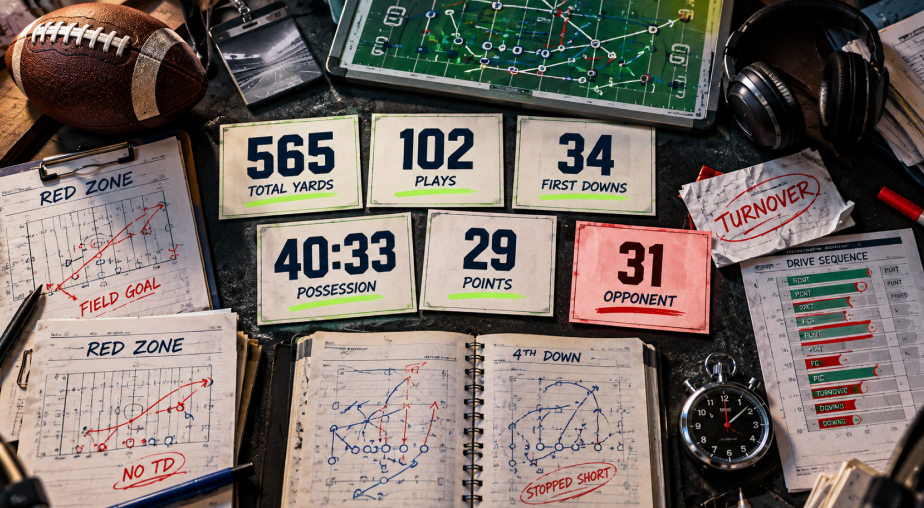 102 Plays, 565 Yards And A Scoreboard That Tells A Different Story