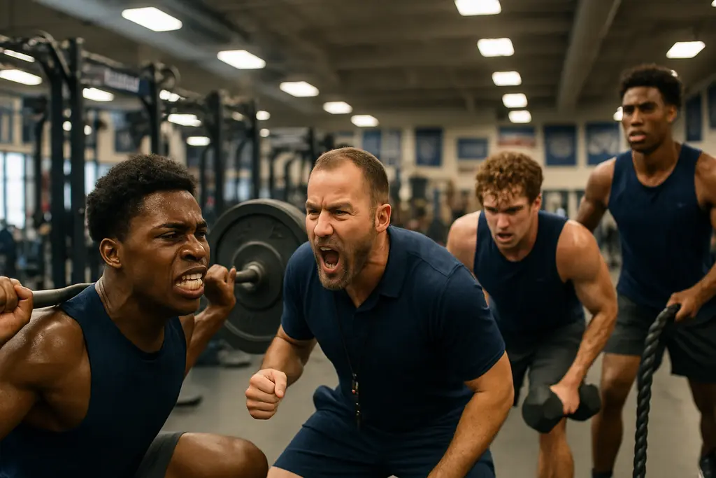 Texas State Facilities training area supporting Bobcats football player development