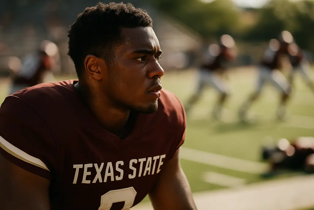 Texas State recruiting prospects visit the San Marcos football facility